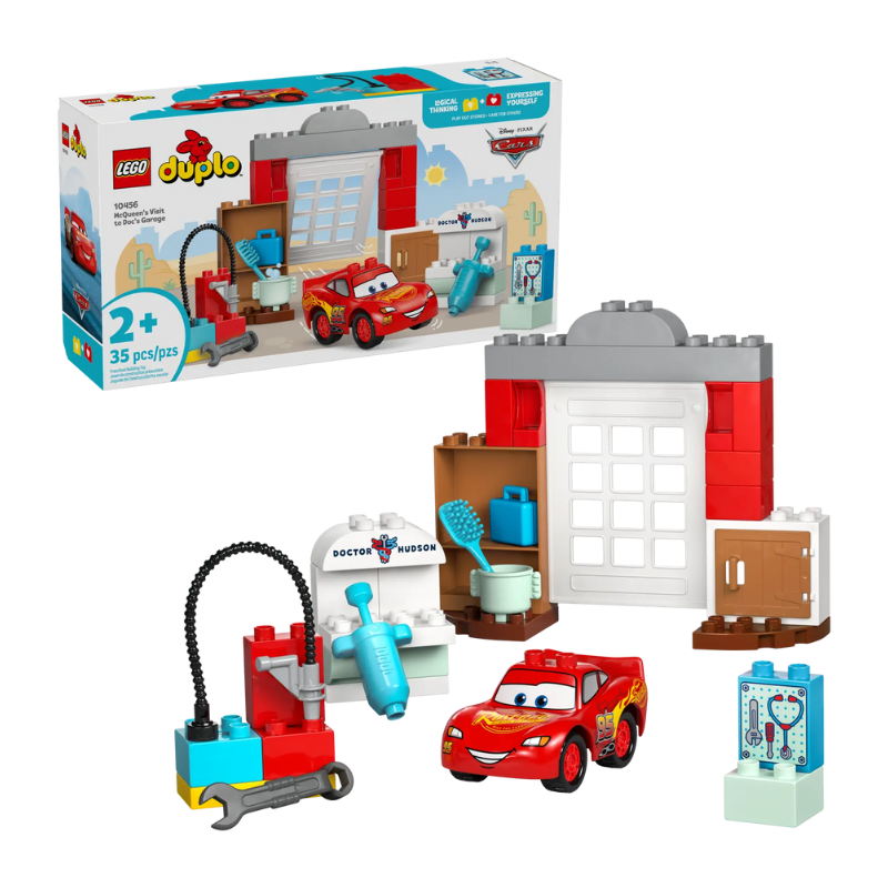 LEGO DUPLO - MCQUEEN'S VISIT TO DOC'S GARAGE
