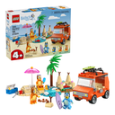 LEGO BLUEY - BLUEY'S BEACH & FAMILY CAR TRIP
