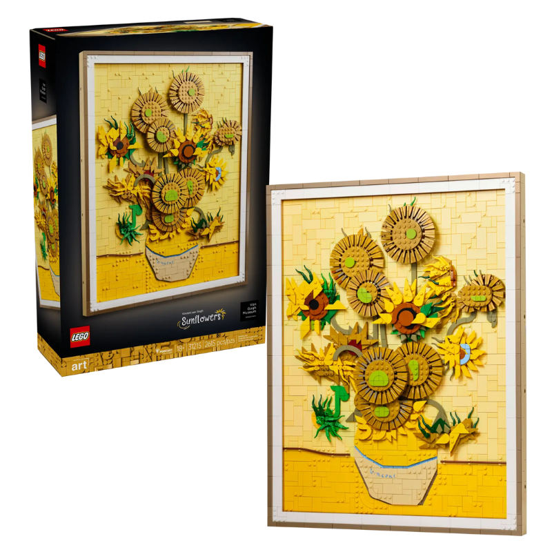 LEGO ART - VINCENT VAN GOGH - SUNFLOWERS
