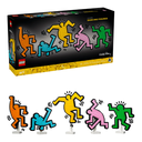 LEGO ART - KEITH HARING – DANCING FIGURES