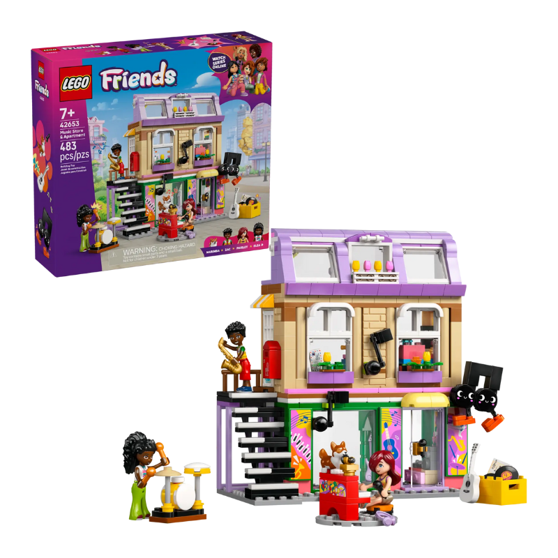 LEGO FRIENDS - MUSIC STORE & APARTMENT