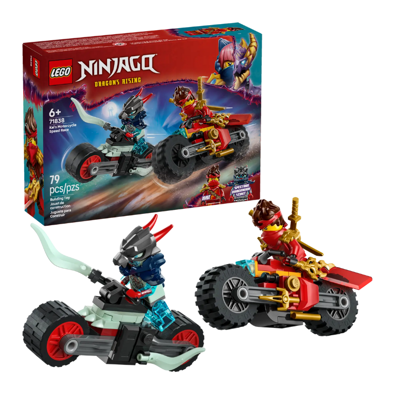 LEGO NINJAGO - KAI'S MOTORCYCLE SPEED RACE