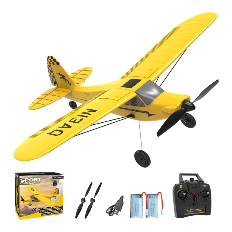 VOLANTEX R/C - MINI TRAINSTAR PLANE 6-AXIS GYRO EASY FLYING TRAINER