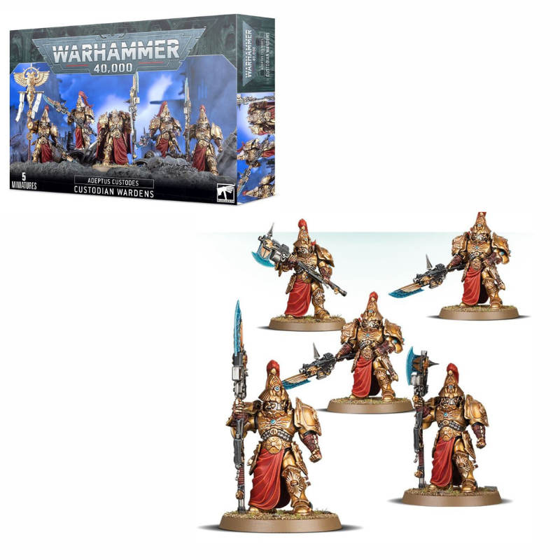 WARHAMMER - ADEPTUS CUSTODES: CUSTODIAN WARDENS