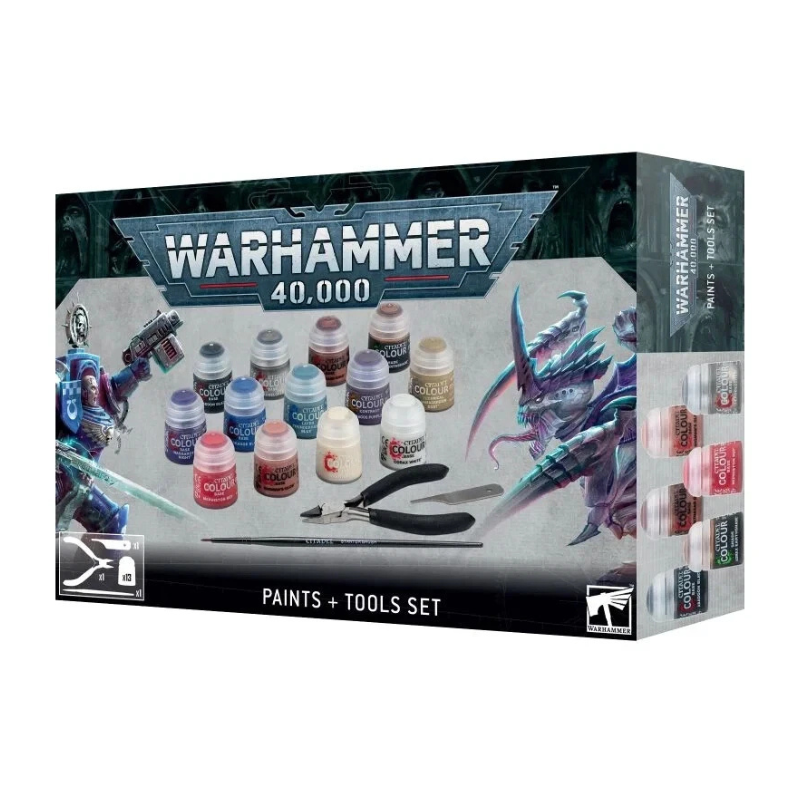 WARHAMMER - 40K PAINTS + TOOLS