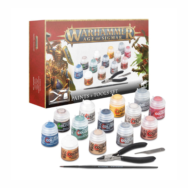 WARHAMMER - AOS PAINTS+TOOLS