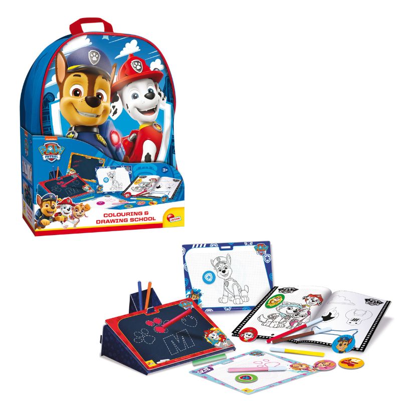 PAW PATROL COLOURING & DRAWING SCHOOL IN A BACKPACK