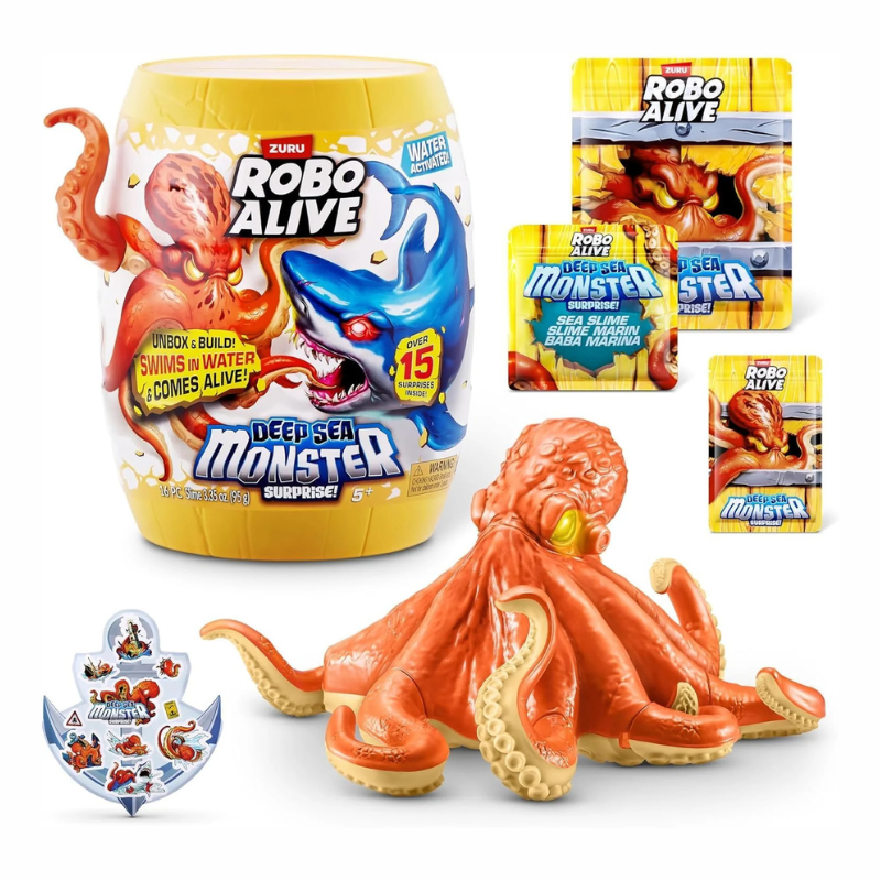 ZURU ROBO ALIVE DEEP SEA MONSTER OCTAPUS