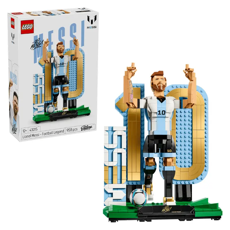 LEGO EDITIONS - LIONEL MESSI - SOCCER LEGEND