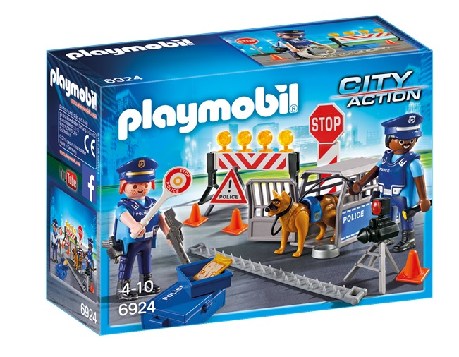 PLAYMOBIL CITY ACTION - POLICE ROADBLOCK