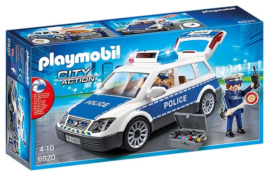 PLAYMOBIL CITY ACTION - SQUAD CAR WITH LIGHT AND SOUND