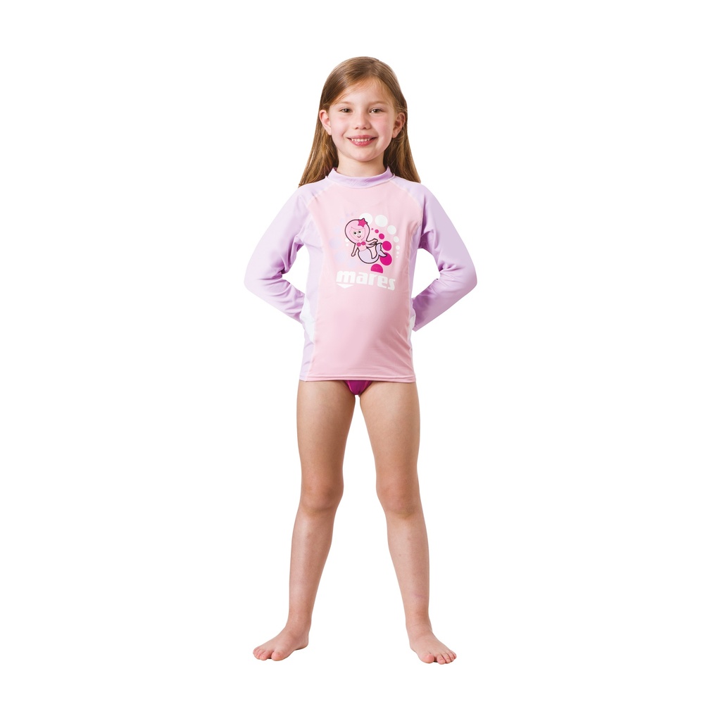 RASH GUARD KIDS GIRL L/SLEEVE