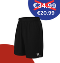 M RUSH 9 WOVEN SHORT BK