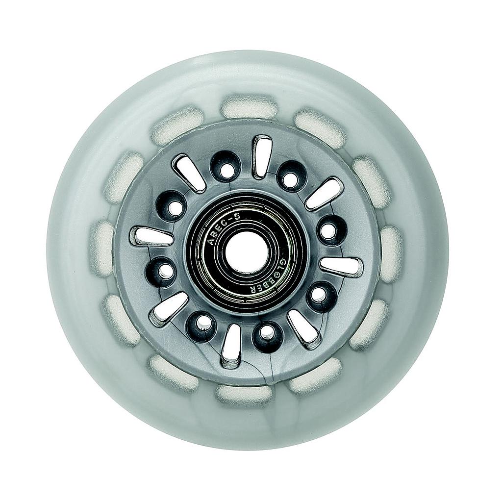 GLOBBER ΑΝΤΑΛ/ΚΟ 80mm WHEEL SET F/ELITE COOL GREY