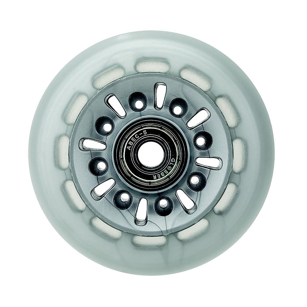 GLOBBER ΑΝΤΑΛ/ΚΟ 80mm WHEEL SET F/ELITE COOL GREY