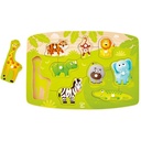 HAPE HAPPY PUZZLES ΞΥΛ.ΠΑΖΛ ΑΓΡΙΑ ΖΩΑ JUNGLE PEG