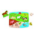 HAPE PUZZLE & PLAY ΞΥΛ.ΠΑΖΛ ΖΩΑΚΙΑ ΦΑΡΜΑΣ