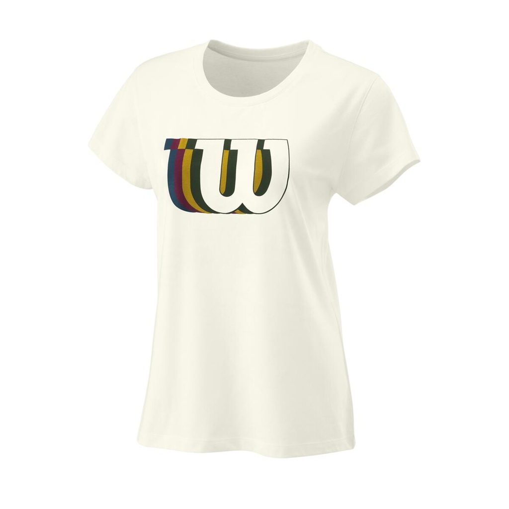 BLUR W TECH TEE IVORY