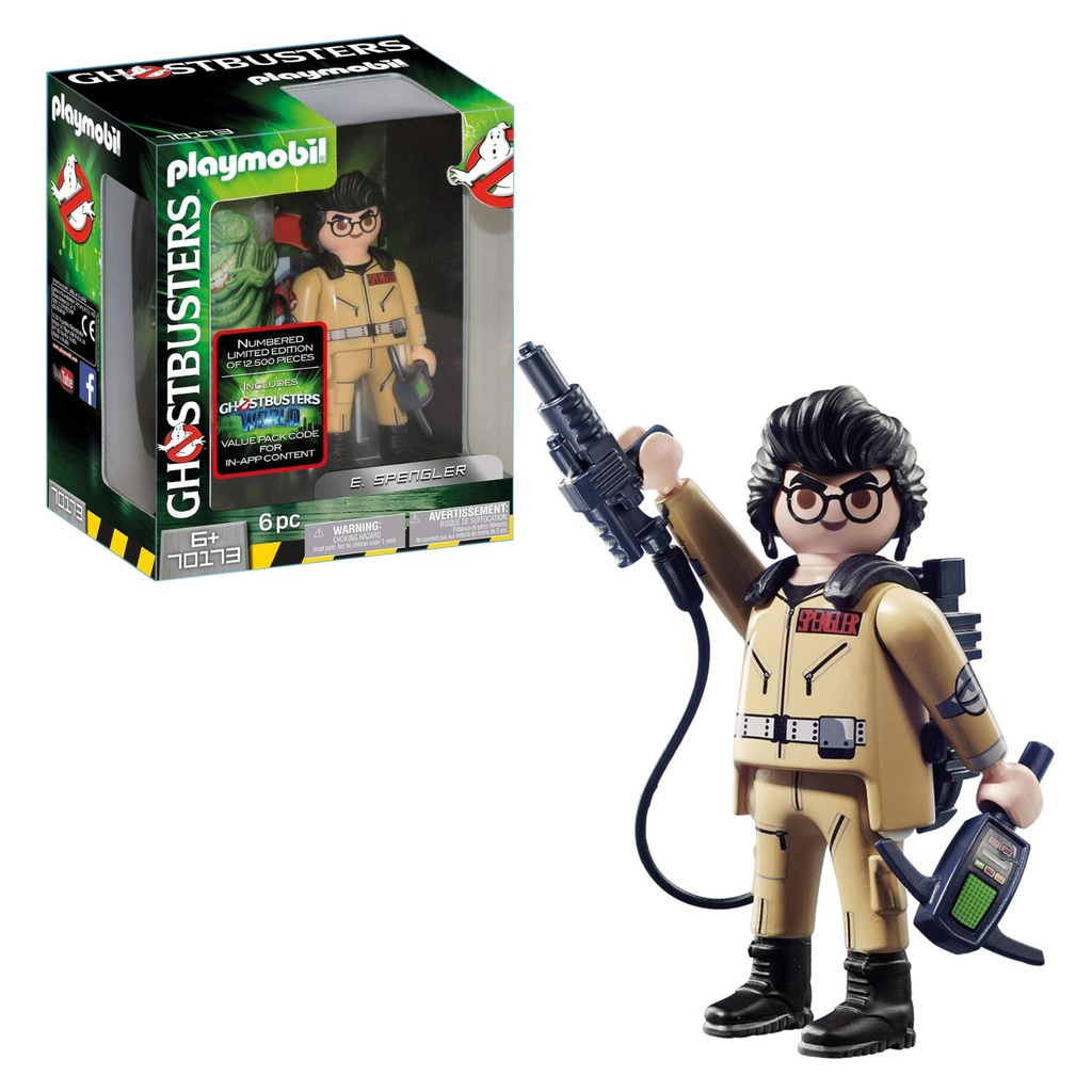 PLAYMOBIL GHOSTBUSTERS - E. SPENGLER COLLECTION FIGURE