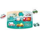 HAPE HAPPY PUZZLES ΞΥΛ.ΠΑΖΛ ΟΧΗΜΑΤΑ EMERGENCY PEG
