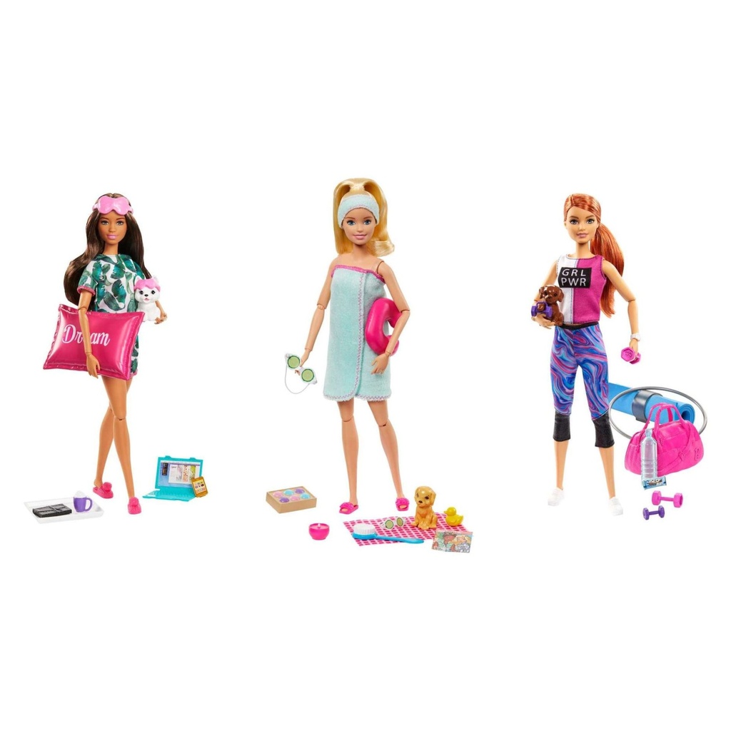 BARBIE WELLNESS - HMERA OMORFIAS (3 SXEDIA)