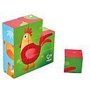 HAPE HAPPY PUZZLES ΞΥΛ.ΠΑΖΛ ΚΥΒΟΙ ΖΩΑΚΙΑ ΦΑΡΜΑΣ