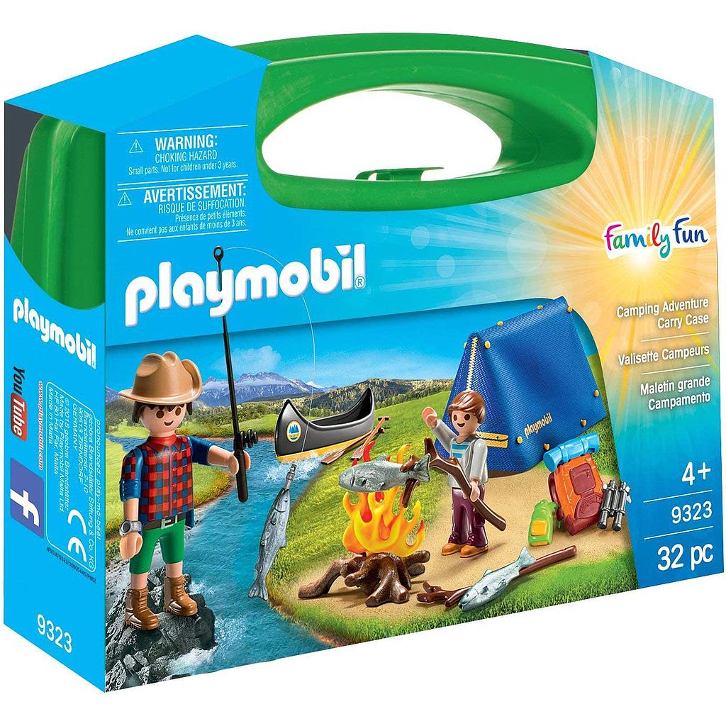 PLAYMOBIL FAMILY FUN - CARRY CASE CAMPING ADVENTURE