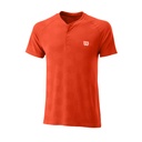 M POWER SEAMLESS HENLEY TANGERINE