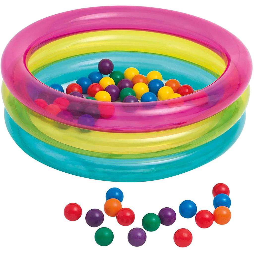 ΠΙΣΙΝΑ 3-RING BABY BALL PIT