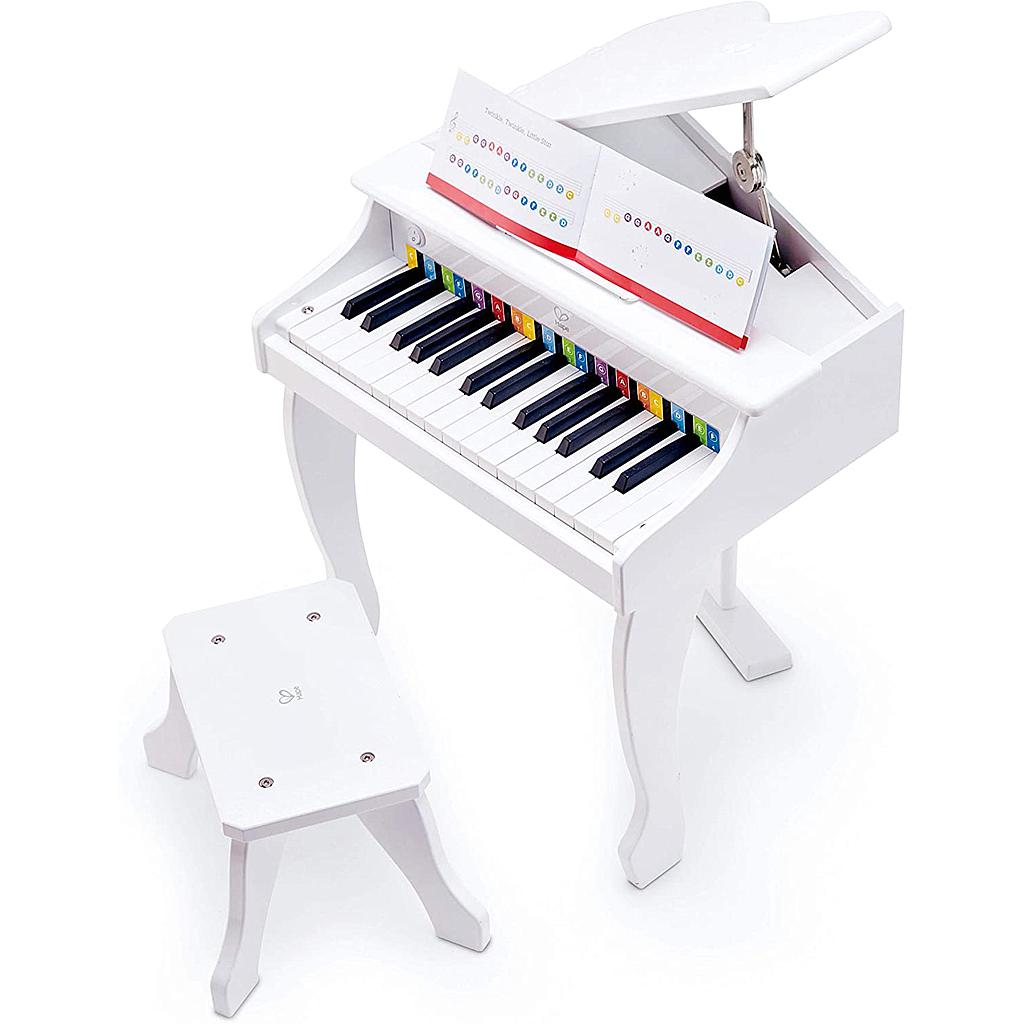 HAPE EARLY MELODIES ΞΥΛ.ΠΙΑΝΟ 30 ΚΛΕΙΔΙΑ DELUXE-WHITE