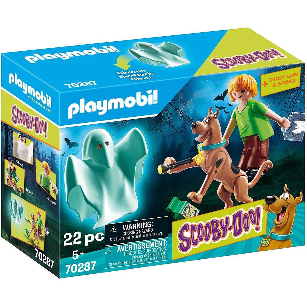 PLAYMOBIL SCOOBY-DOO - SCOOBY & SHAGGY WITH GHOST
