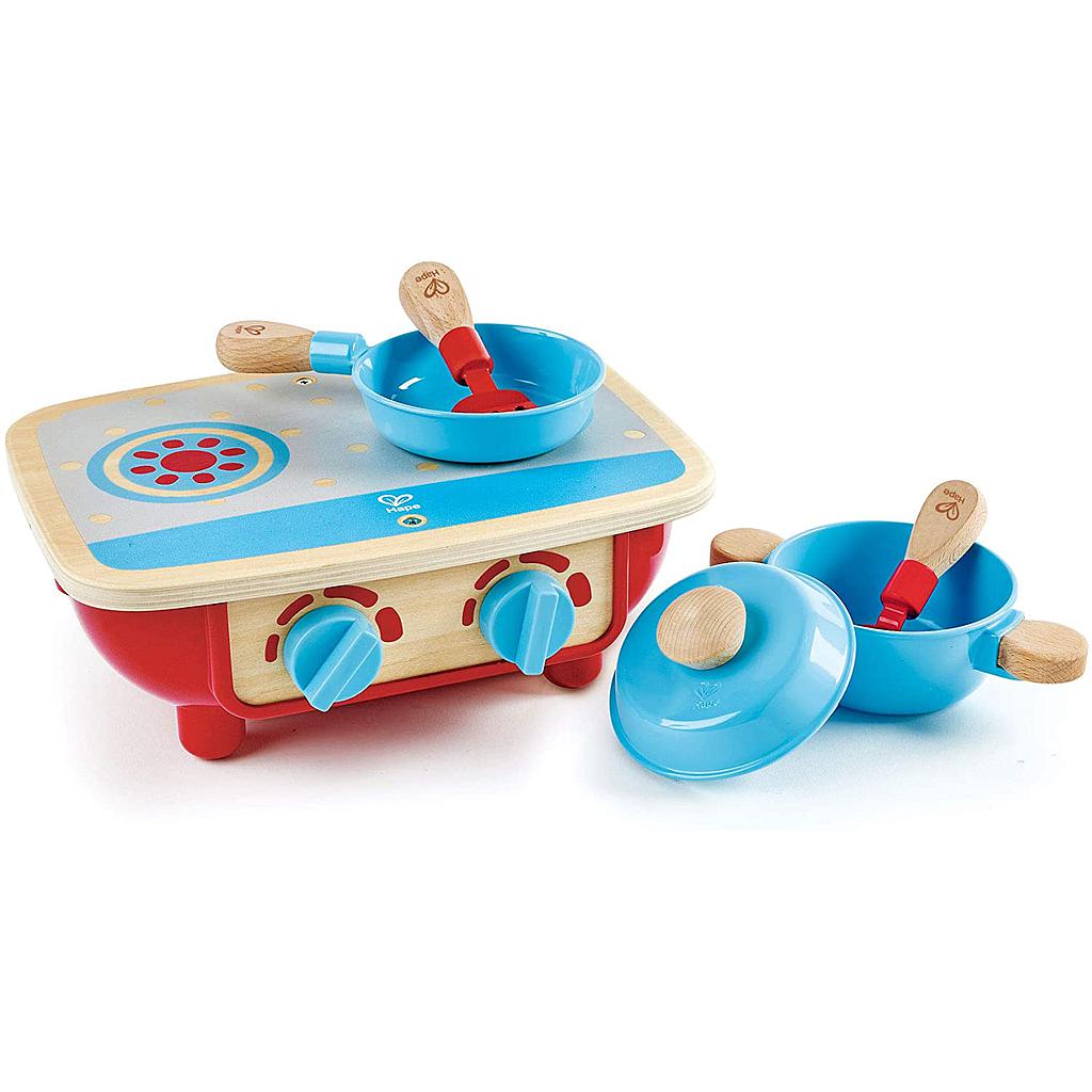 HAPE PLAYFULLY DELICIOUS ΞΥΛ.ΚΟΥΖΙΝΙΚΑ TODDLER KITCHEN SET