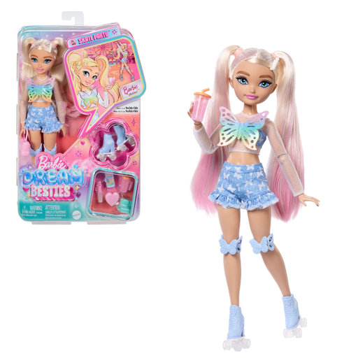 [MTJFX96] BARBIE DREAM BESTIES ROLLER SKATE - BARBIE MALIBU