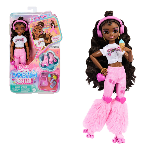[MTJFX97] BARBIE DREAM BESTIES ROLLER SKATE - BARBIE BROOKLYN