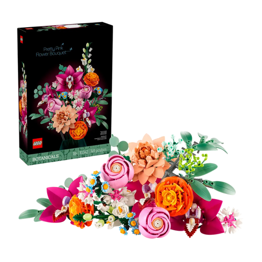 [LE10342] LEGO ICONS - PRETTY PINK FLOWER BOUQUET