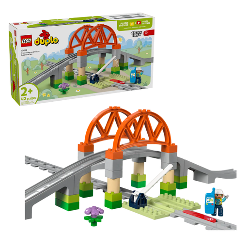 [LE10426] LEGO DUPLO - TRAIN BRIDGE AND TRACKS EXPANSION SET
