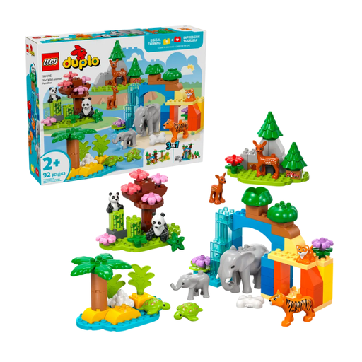 [LE10446] LEGO DUPLO - 3IN1 WILD ANIMAL FAMILIES