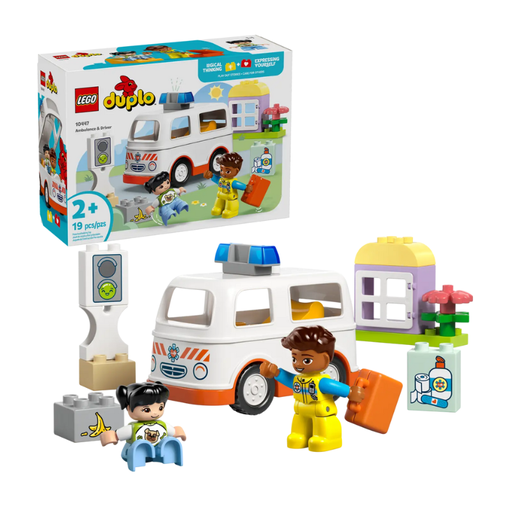 [LE10447] LEGO DUPLO - AMBULANCE & DRIVER
