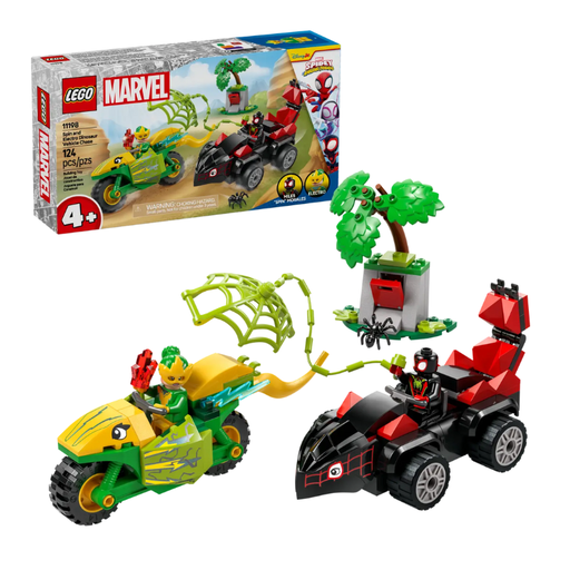 [LE11198] LEGO MARVEL - SPIN AND ELECTRO DINOSAUR VEHICLE CHASE