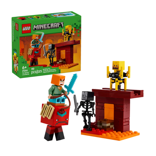 [LE21266] LEGO MINECRAFT - THE NETHER LAVA BATTLE