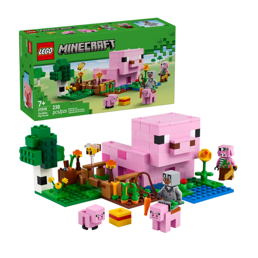 [LE21268] LEGO MINECRAFT - THE BABY PIG HOUSE