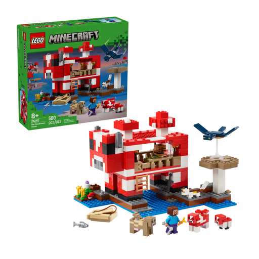 [LE21270] LEGO MINECRAFT - THE MOOSHROOM HOUSE