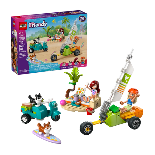 [LE42641] LEGO FRIENDS - SURFING DOGS AND SCOOTER ADVENTURE