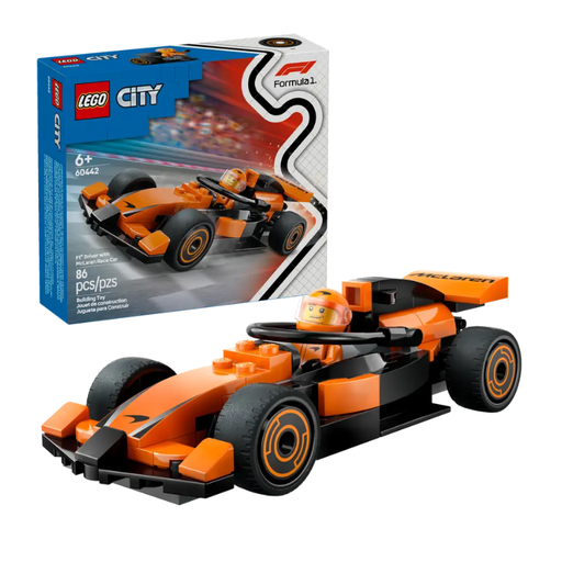[LE60442] LEGO CITY - F1® DRIVER WITH MCLAREN RACE CAR