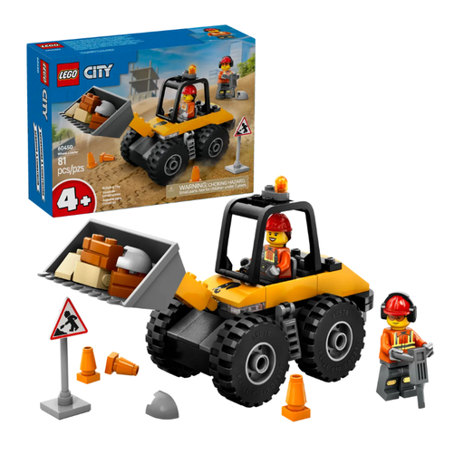 [LE60450] LEGO CITY - YELLOW CONSTRUCTION WHEEL LOADER
