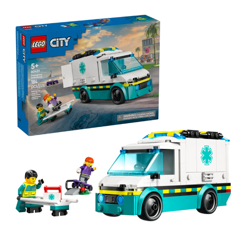 [LE60451] LEGO CITY - EMERGENCY AMBULANCE