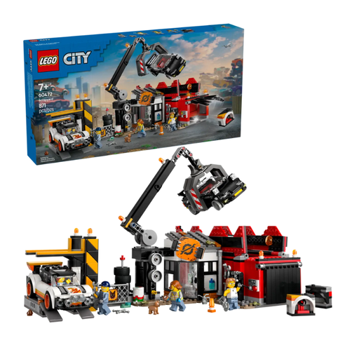 [LE60472] LEGO CITY - SCRAPYARD WITH CARS