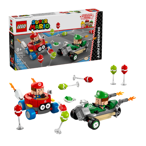 [LE72034] LEGO SUPER MARIO - MARIO KART™ – BABY MARIO VS. BABY LUIGI