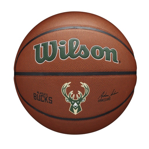 [WILWZ4029317XB7] NBA TEAM ALLIANCE BSKT MIL BUCKS 7