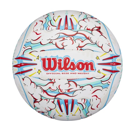 [WILWV4008302XBOF] GRAFFITI PEACE VB NEW White/Blue OF